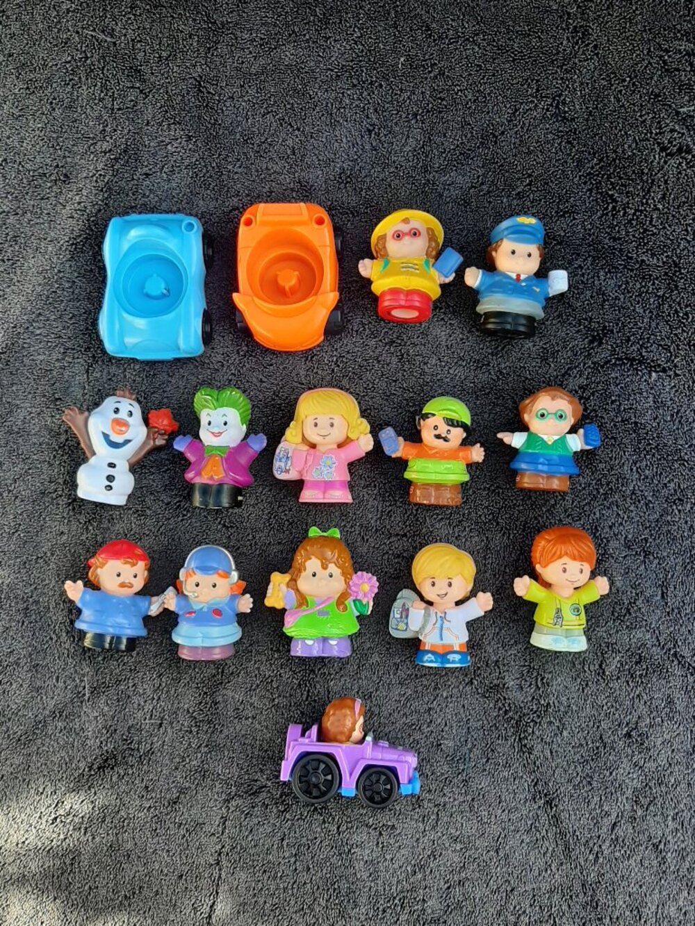 Fisher Price Little People Mixed Lot Frozen Joker
